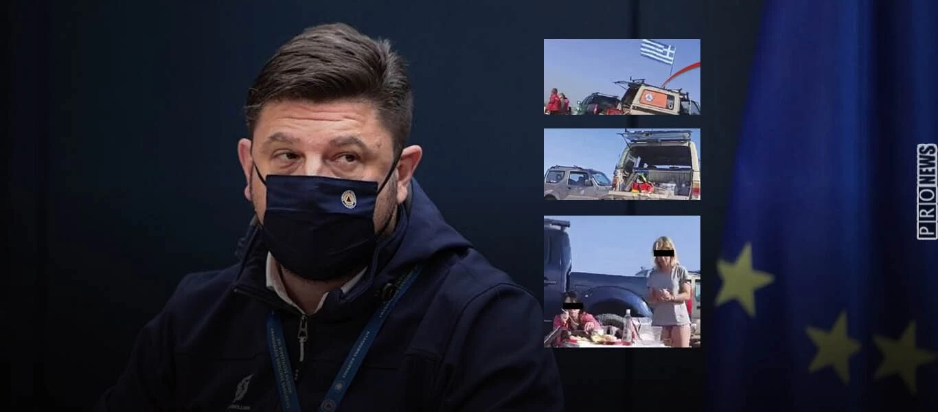 «Κορωνοκάμπινγκ» της Πολιτικής Προστασίας με ποτά και χωρίς μάσκες στη Θεσσαλονίκη! - Μέλη της υπηρεσίας του Ν.Χαρδαλιά